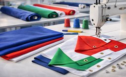 Изготовление флагов с логотипом: материалы, сроки, цены